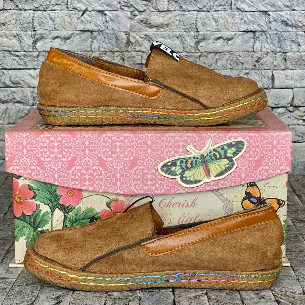 OVELO Vegan Leather Slip On Shoes Women’s - Picture 2 of 8